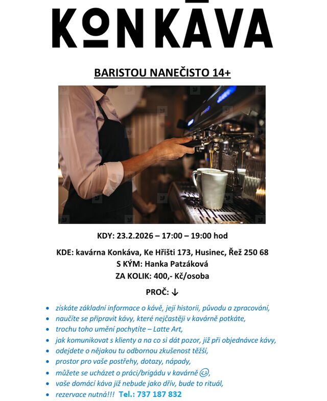 Barista nanečisto 14+ 