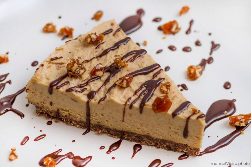 Cheesecake de Chocolate e Manteiga de Amendoim