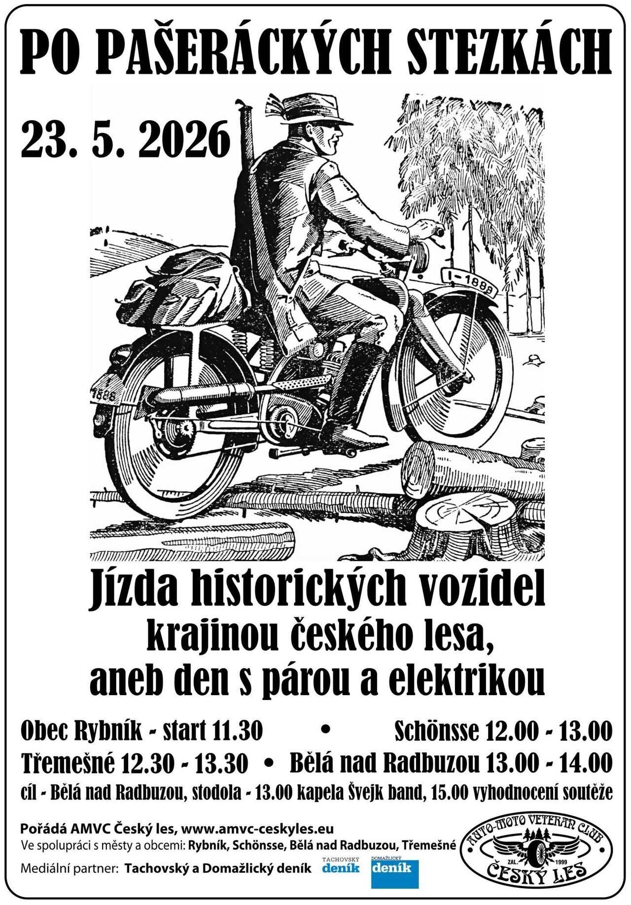 Jízda historických vozidel 23.5.