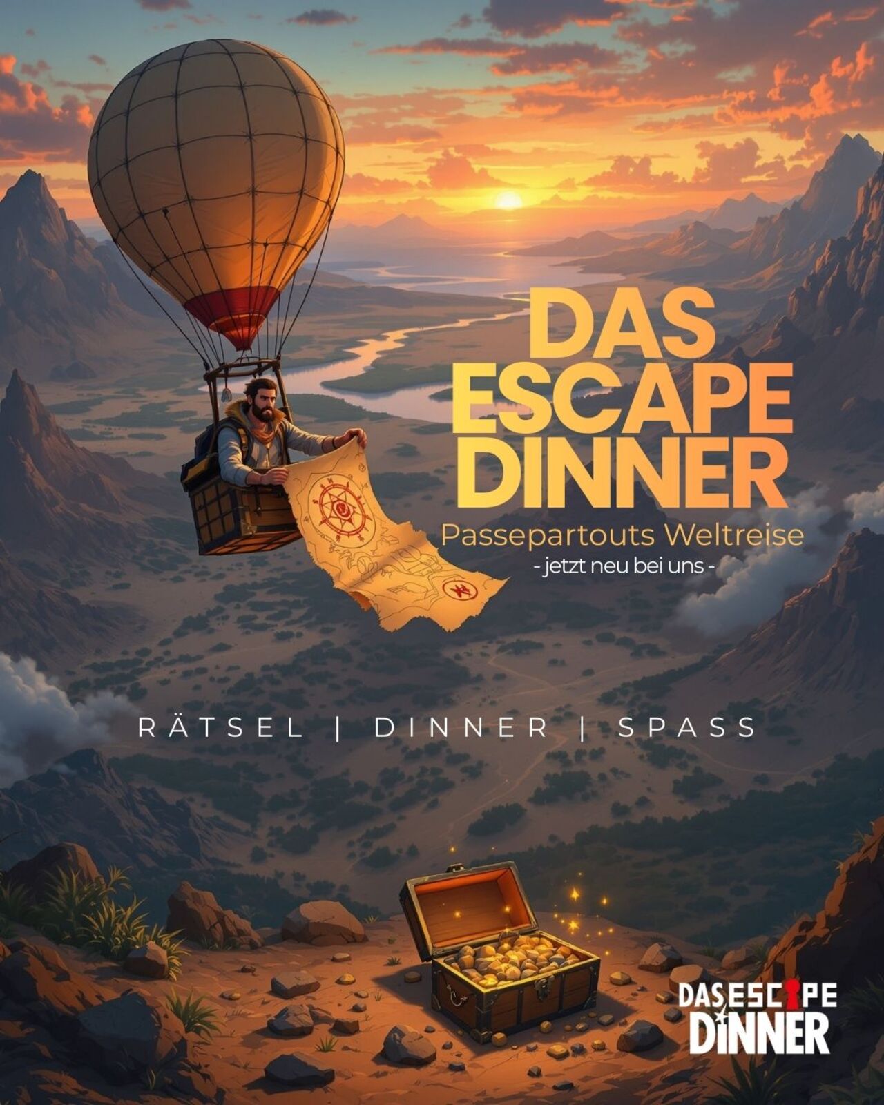 Fr. 06. November 2026 Das Escape Dinner