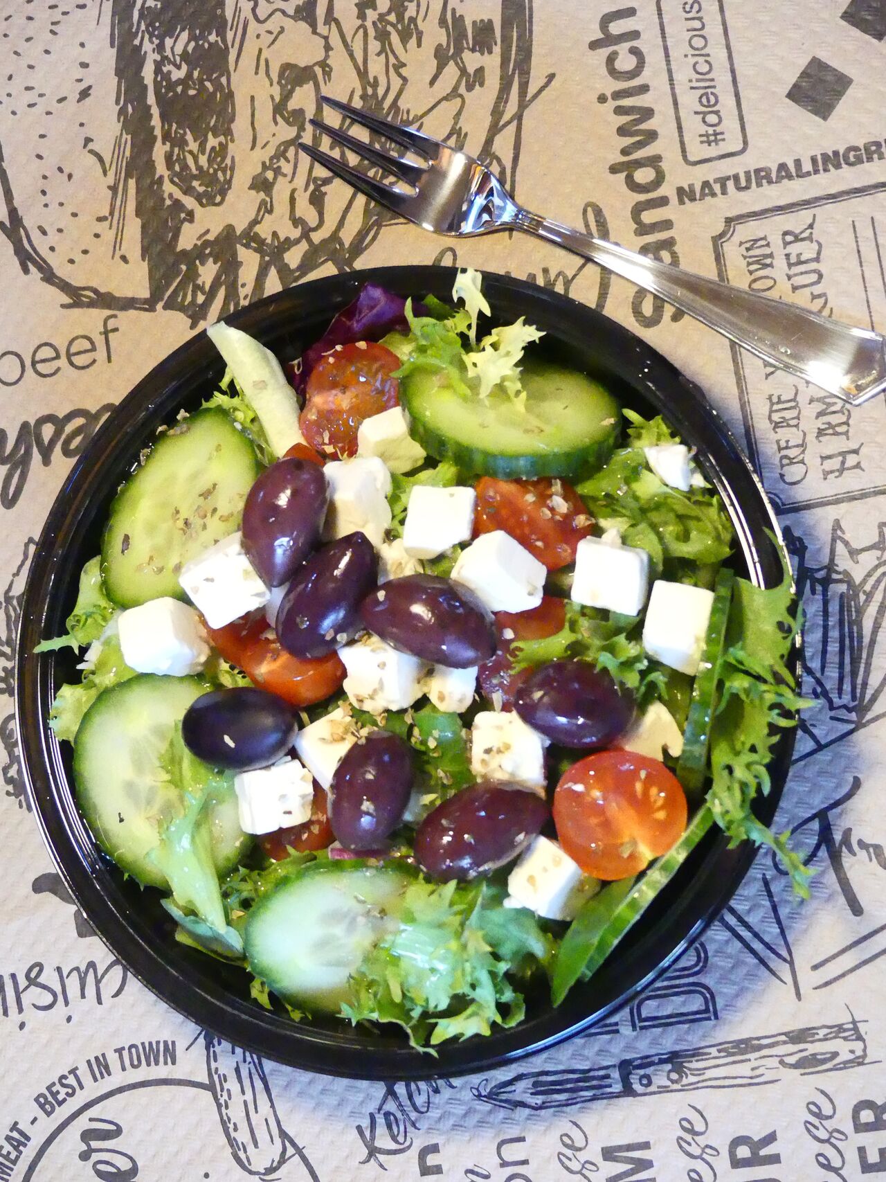 Ensalada Griega - Eddy's Street food en Guardamar Del Segura