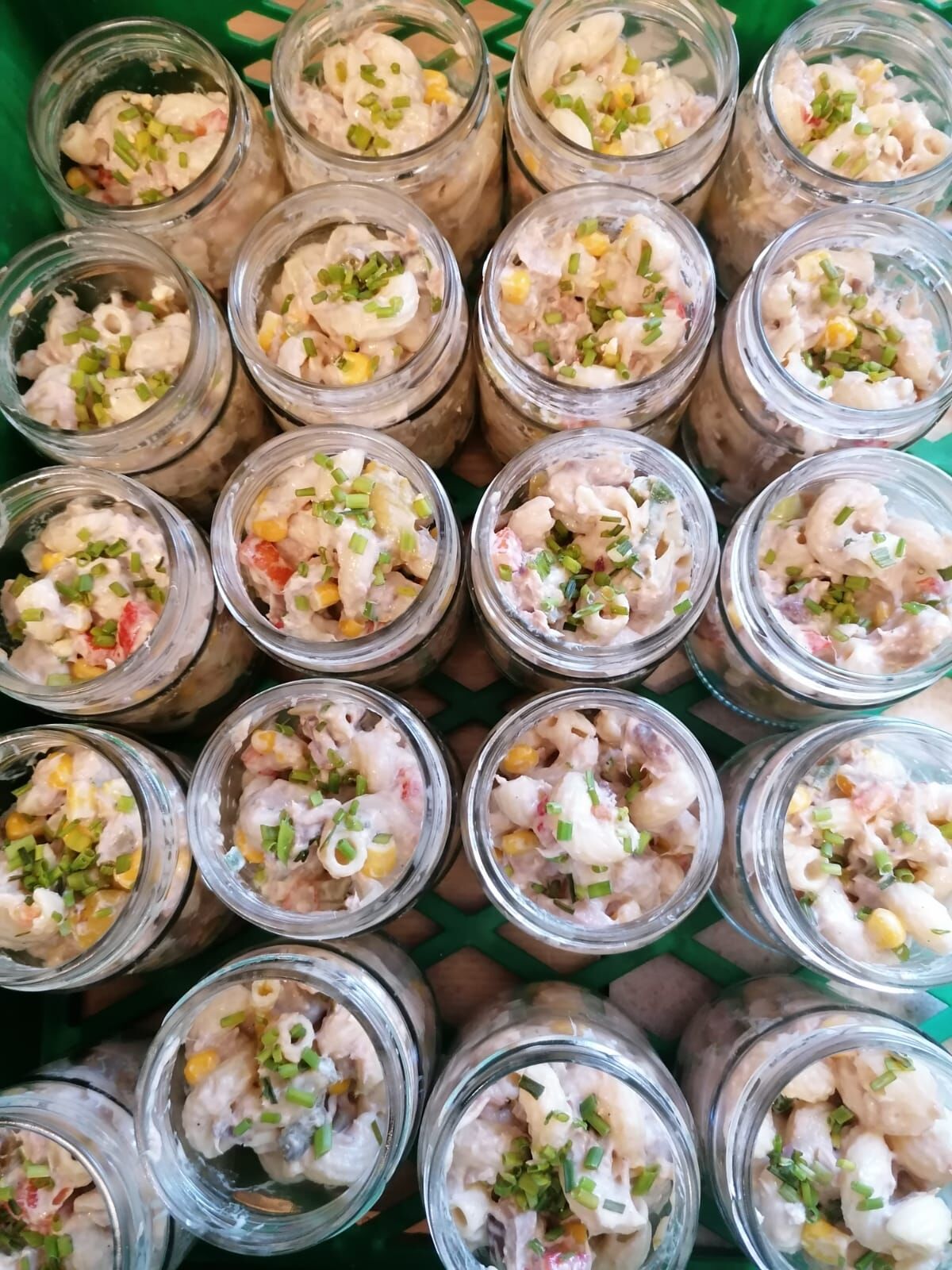 Beispiel für Salate und Allerlei aus dem Glas