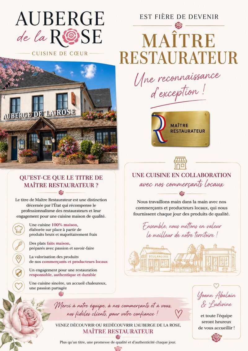 Maitre restaurateur 