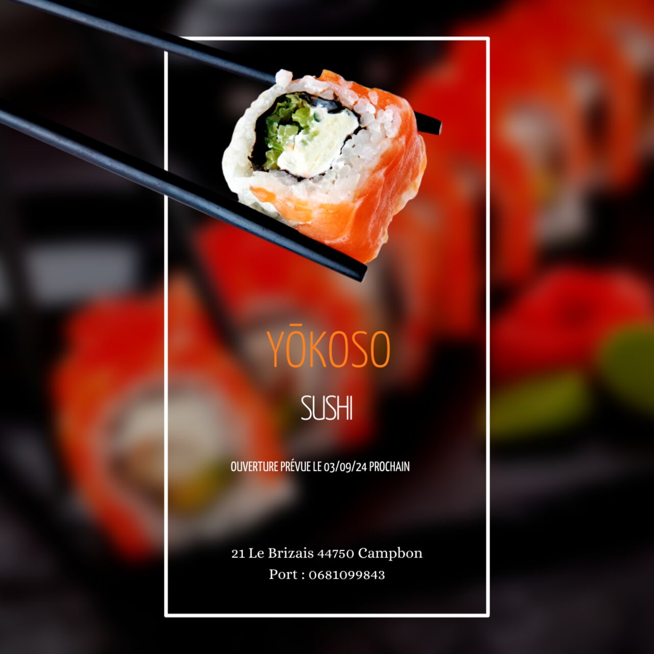 Ouverture le 03 Septembre 2024