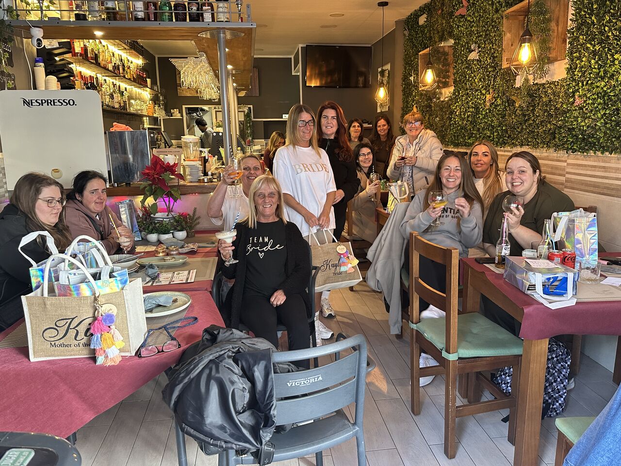 Hen party celebration 