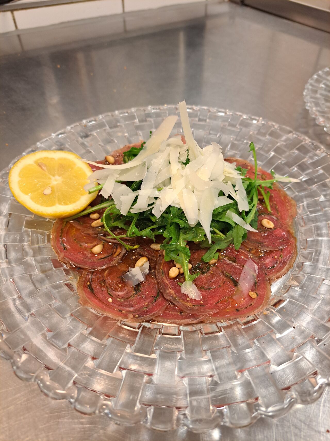 Carpaccio vom Rinderfilet