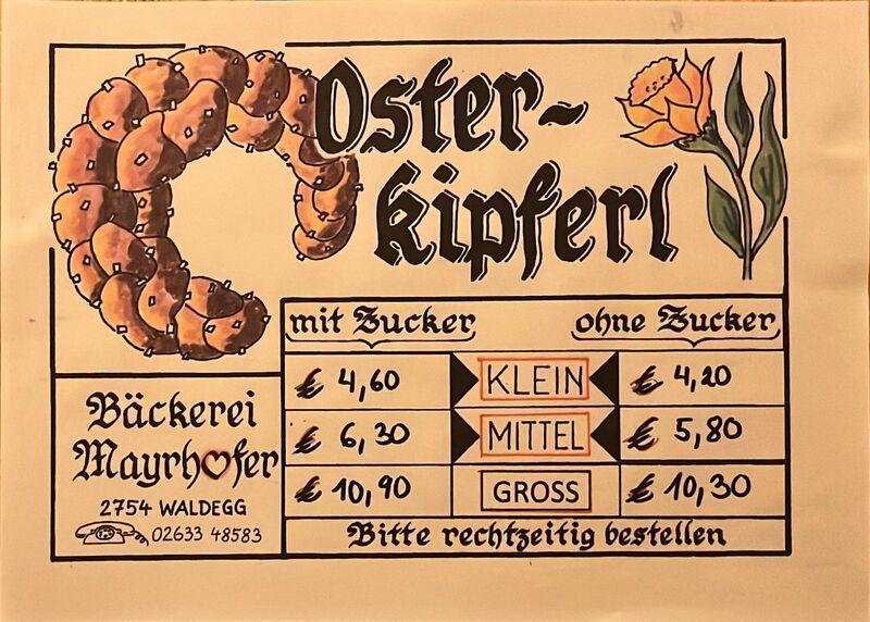 Osterkipferl 2024