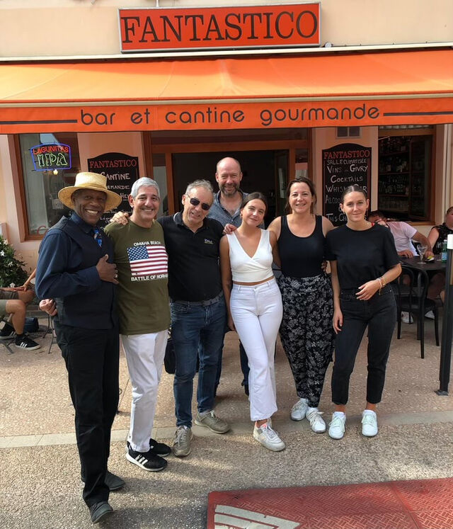 Juste après le beau concert de Paul Miles. Merci encore !