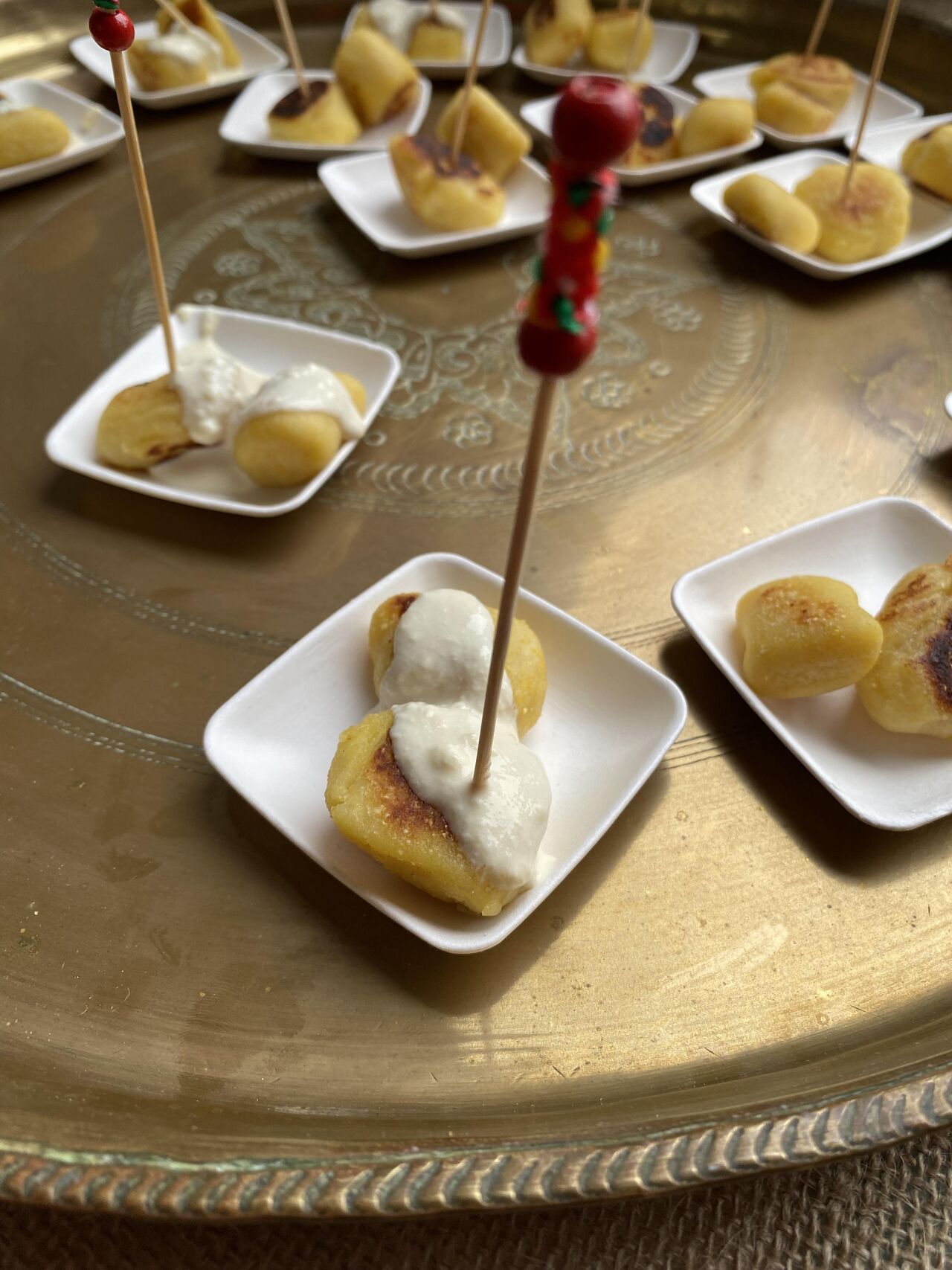 Gnocchis creme de sauge