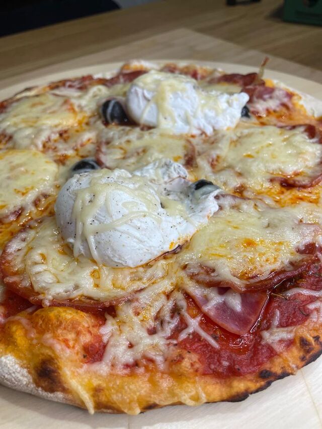 Pizza Trip supplément 2 oeufs