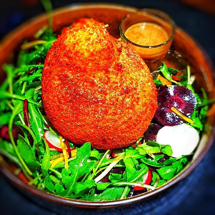 ARANCINI farci à la souris d' agneau....