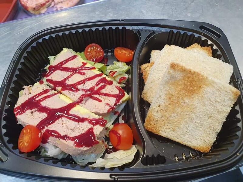 Foie de Pato con tostada Melba