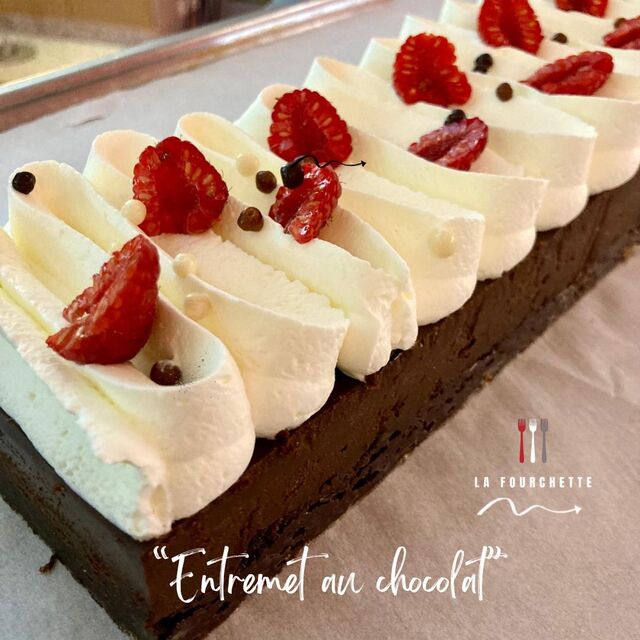 Entremet au chocolat 