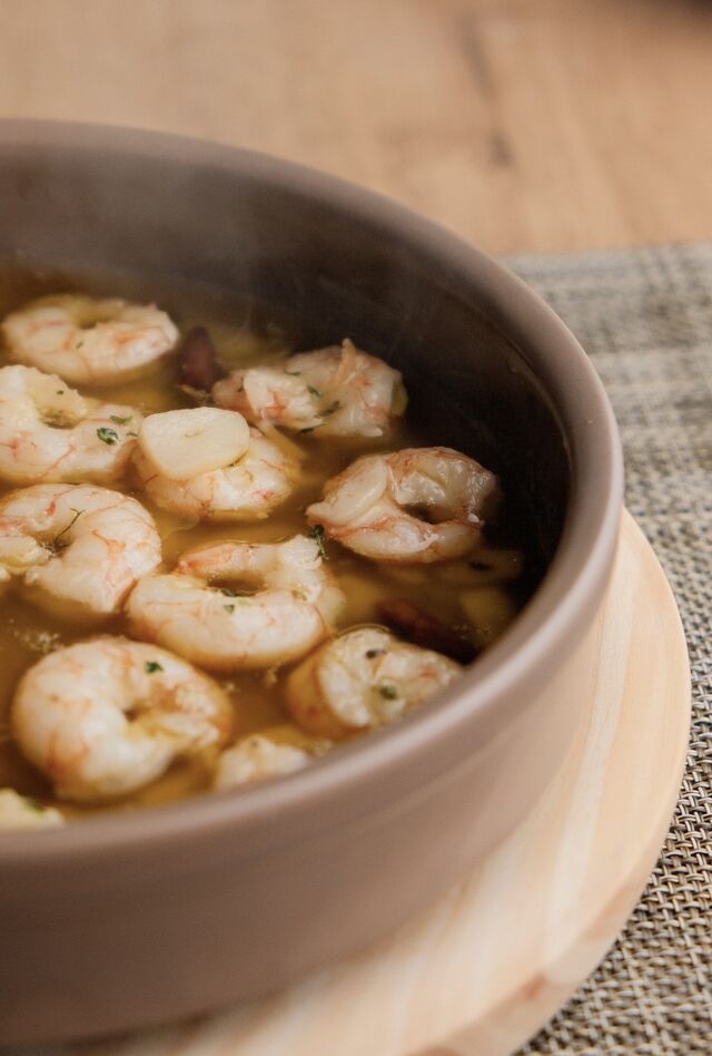Gambas al ajillo