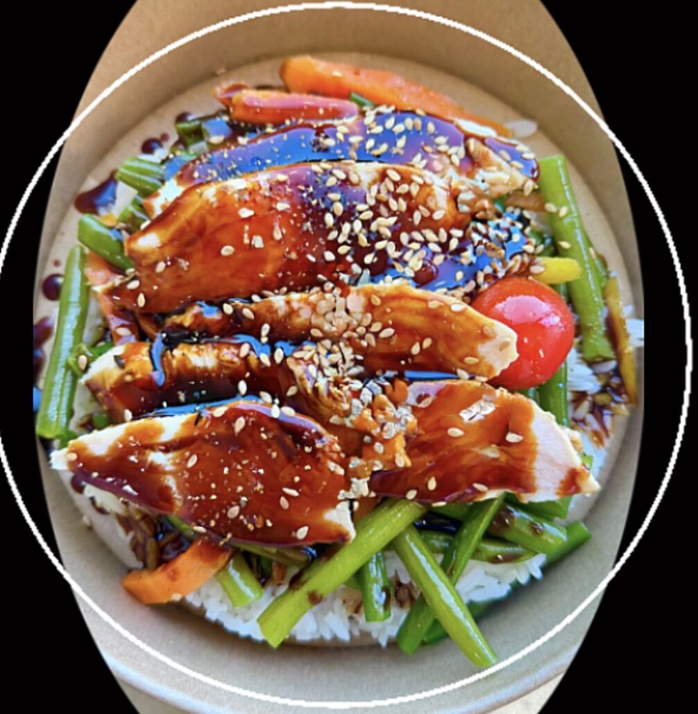 Poulet Teriyaki légumes 