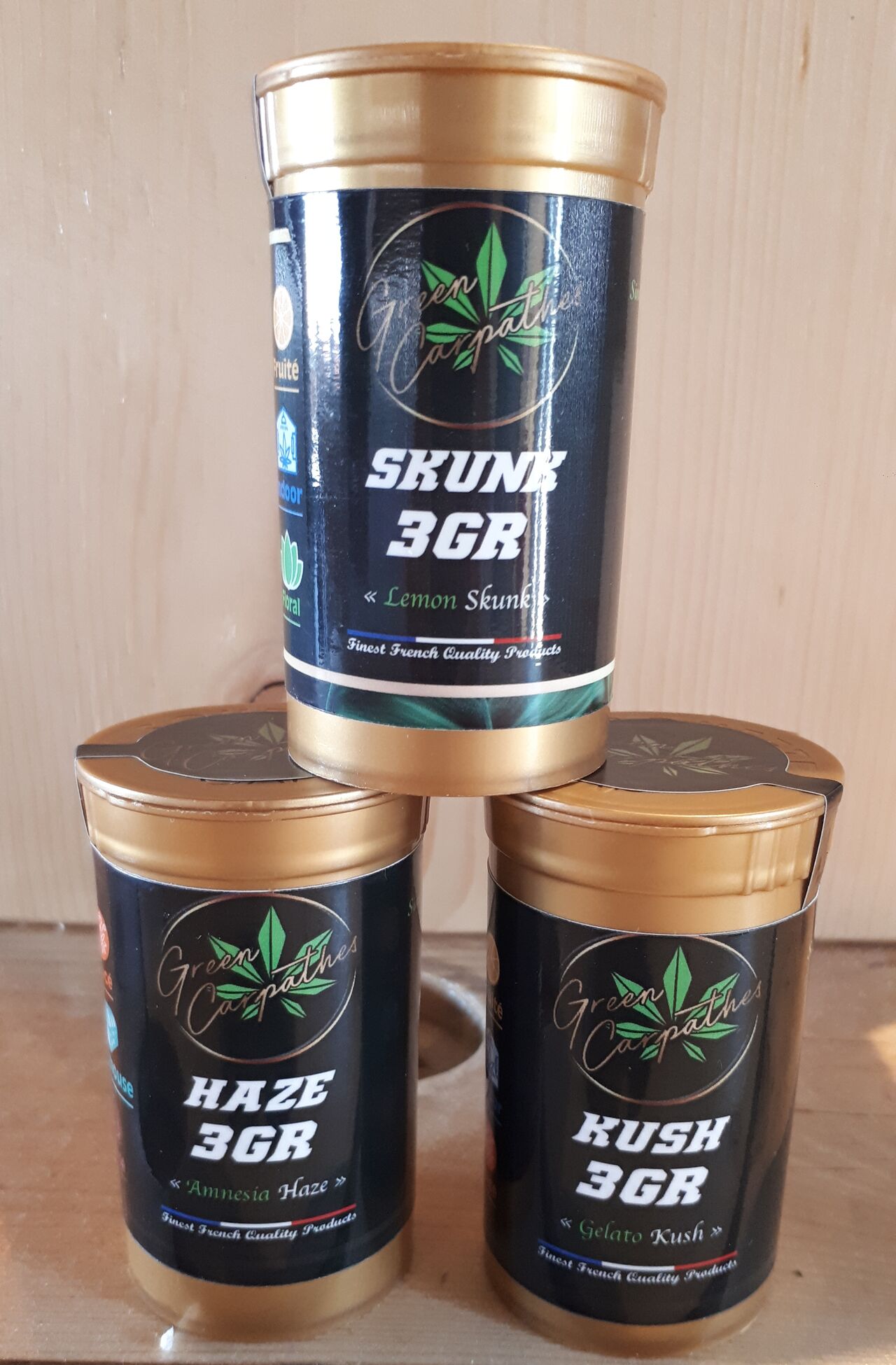 gammes de fleurs 3 et 5 gr 