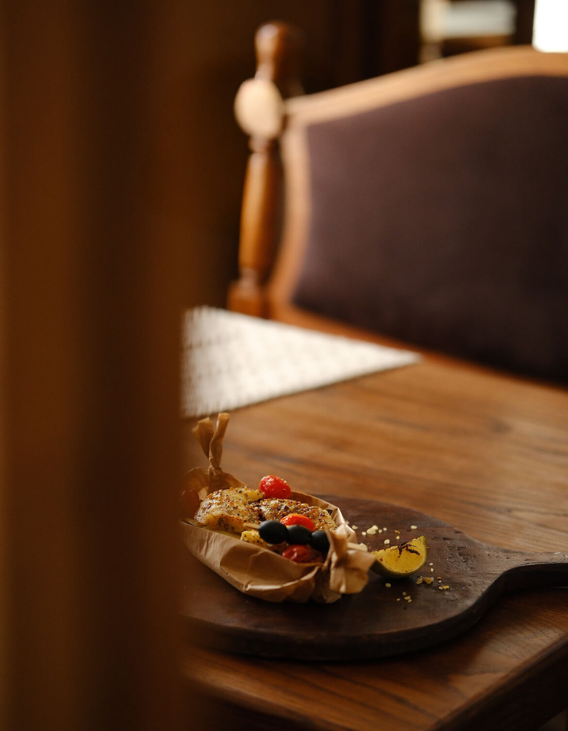 Dorsz pieczony z warzywami