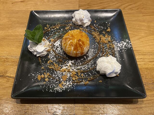 Clémentine rôtie au miel