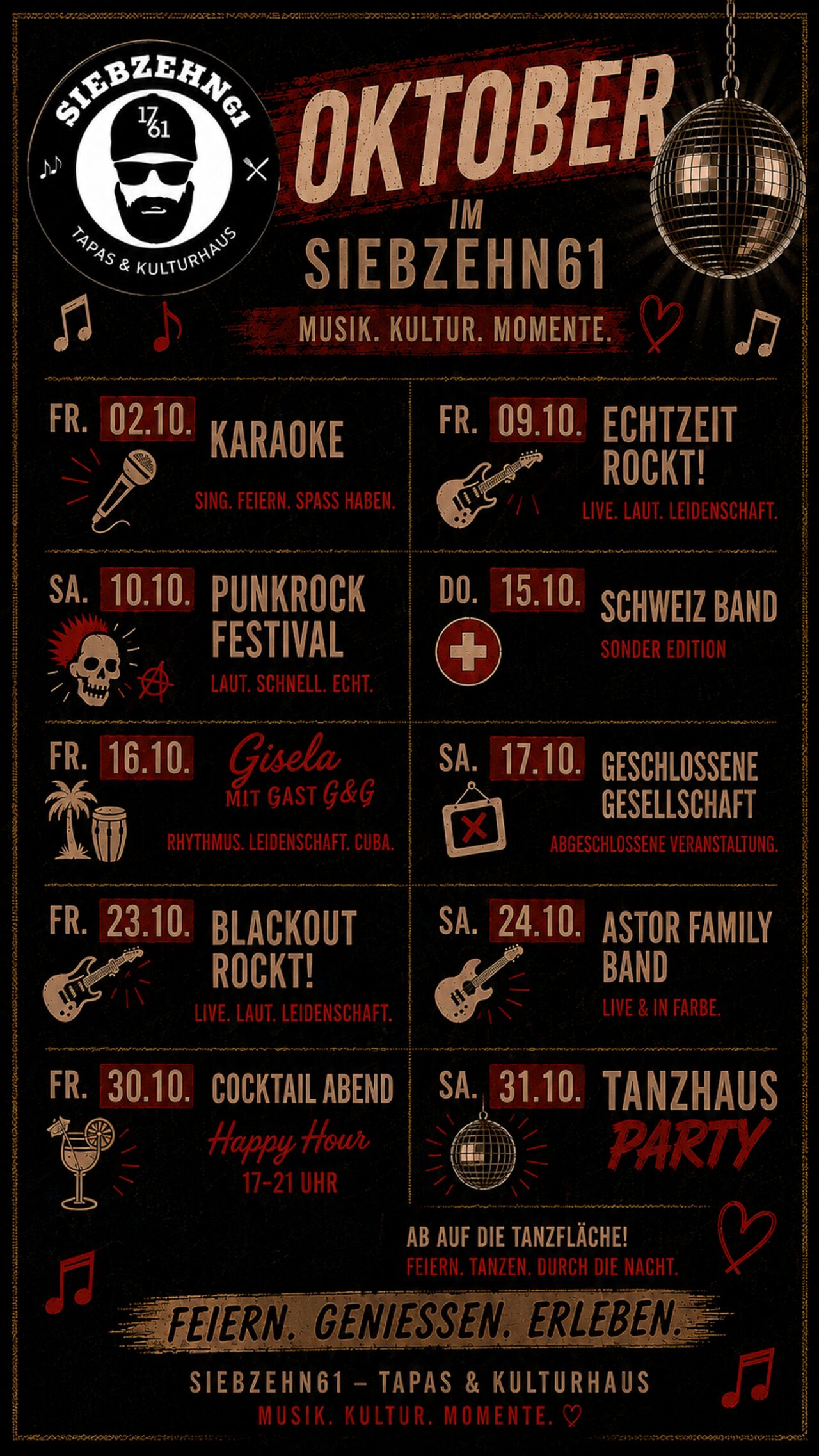 Oktober Programm