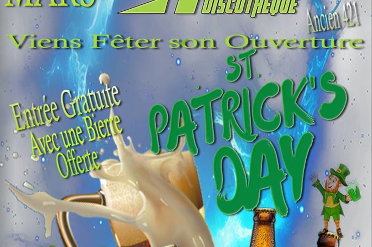 La ST PATRICK à l'O'My Club