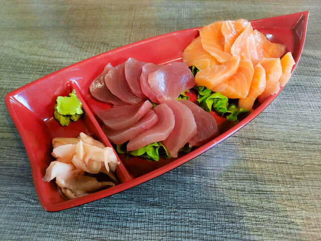 Duo sashimi saumon-thon