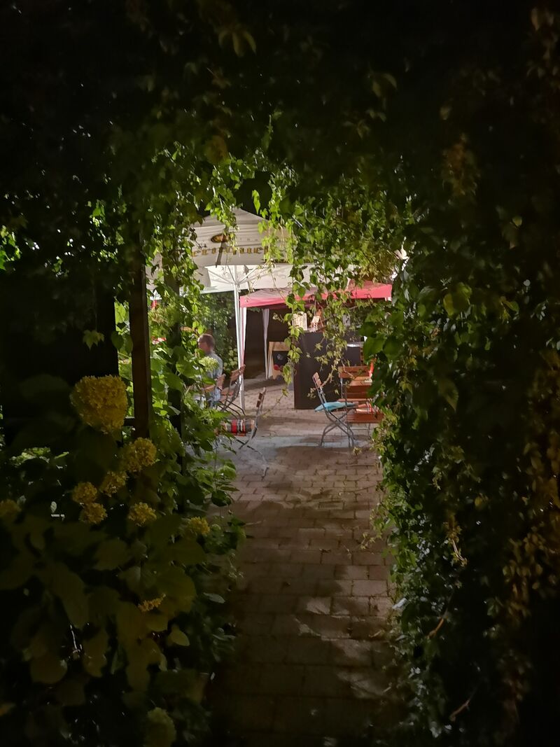 Unser Biergarten