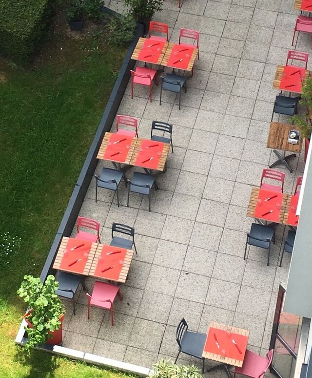 Terrasse vue du ciel...