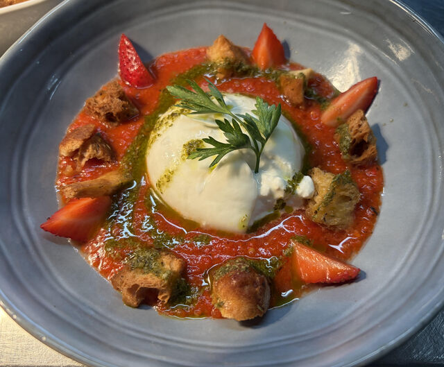 la Burrata et sa crème