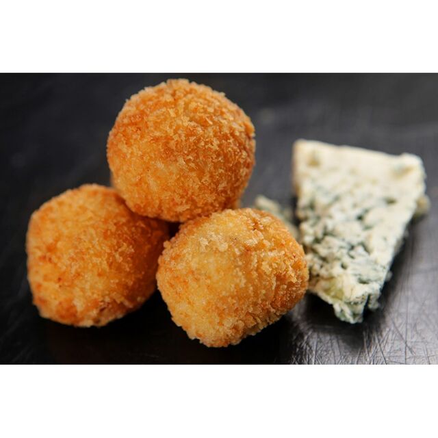 Croquetas de queso azul