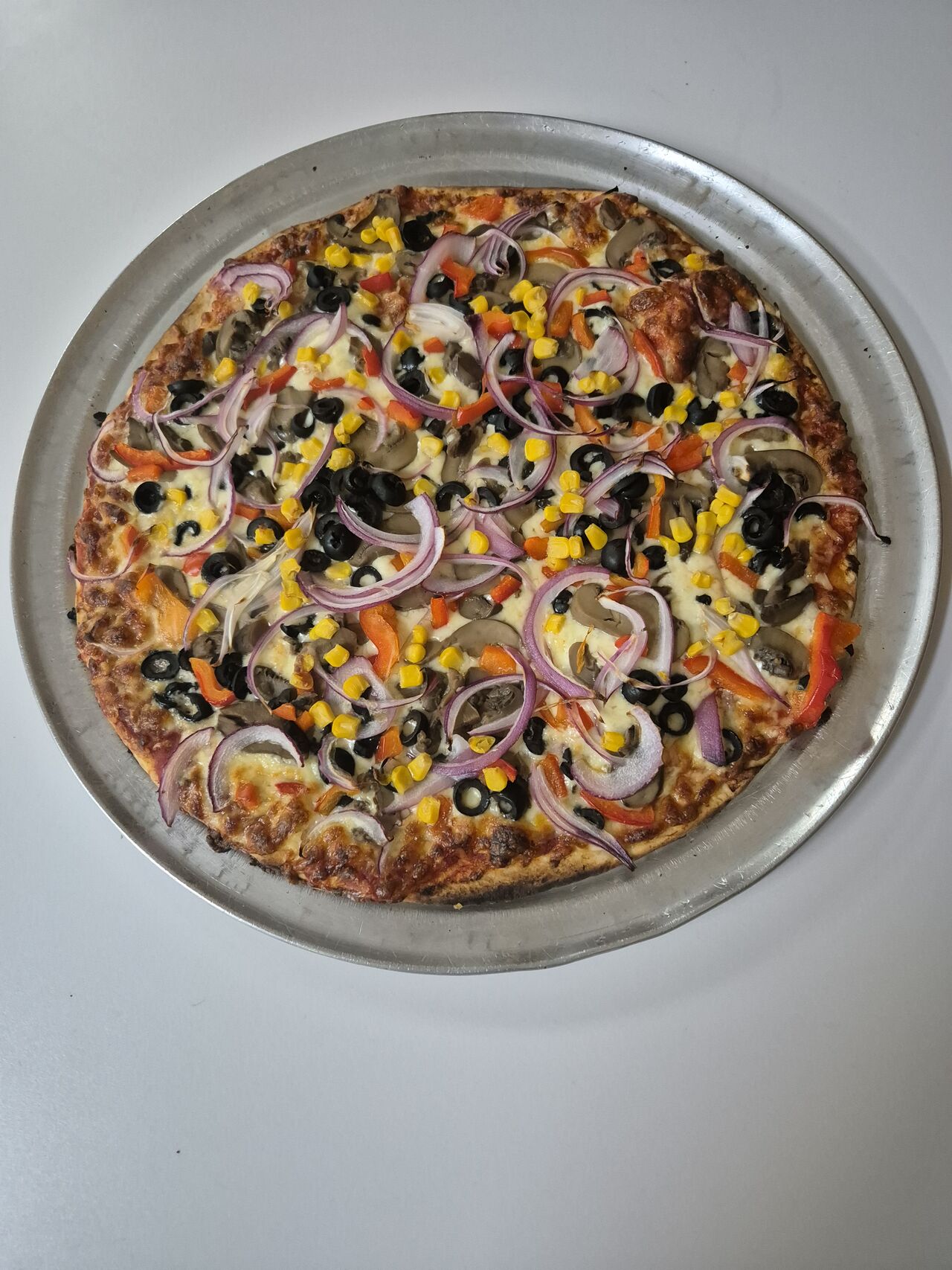 Pizza vegetal 