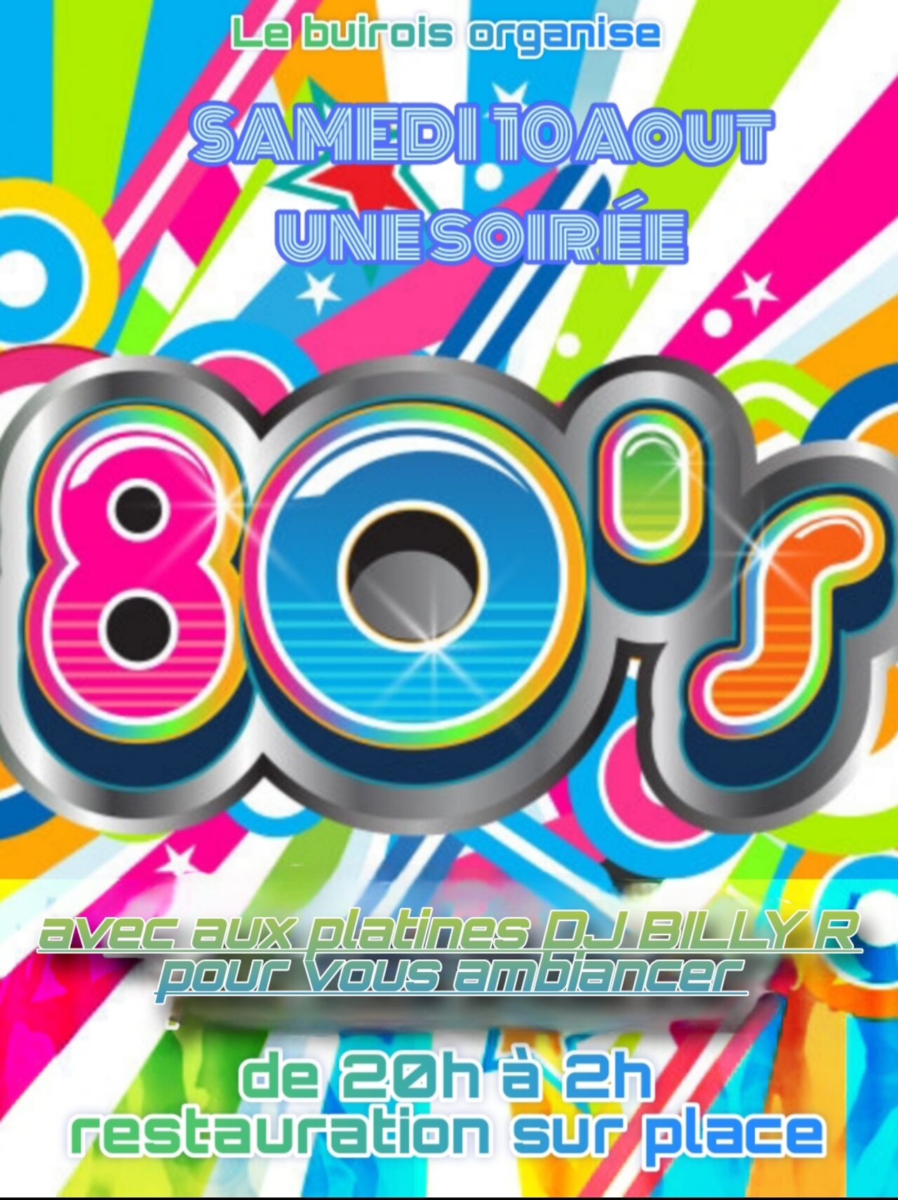 Soiréé Années 80