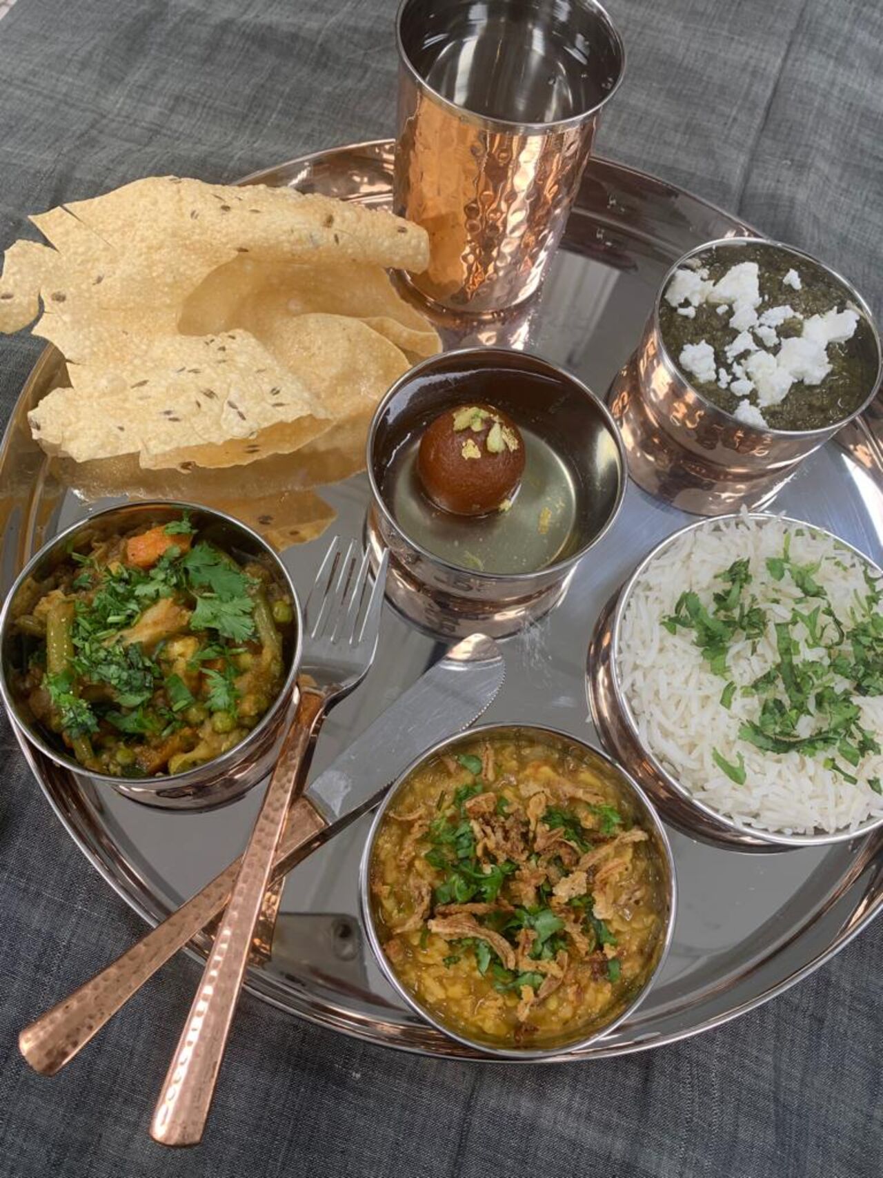 Assiette Thali