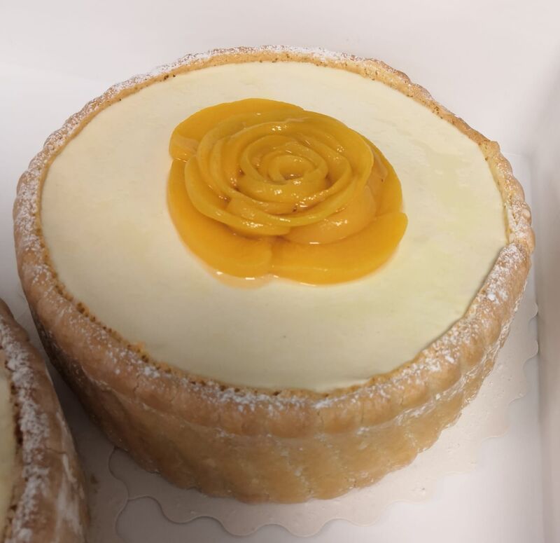 Charlotte aux pêches