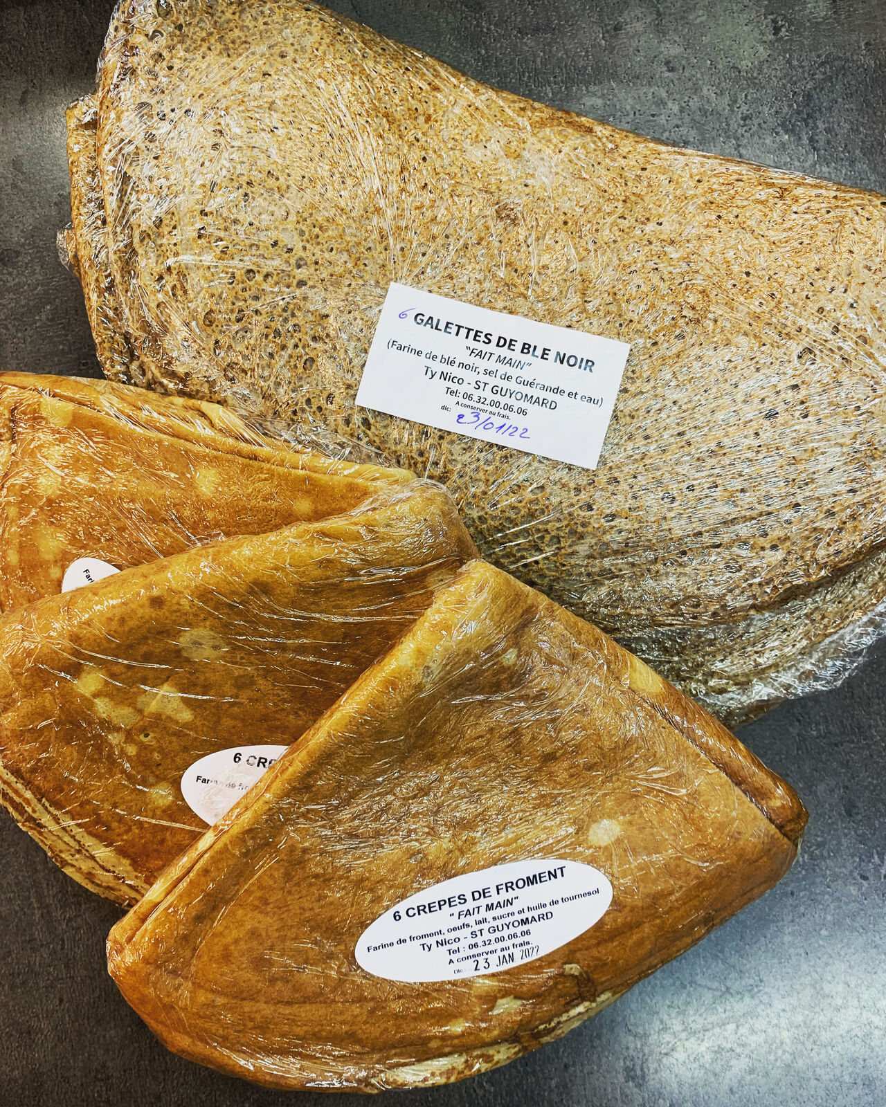 Crêpes et Galettes de blé noir 