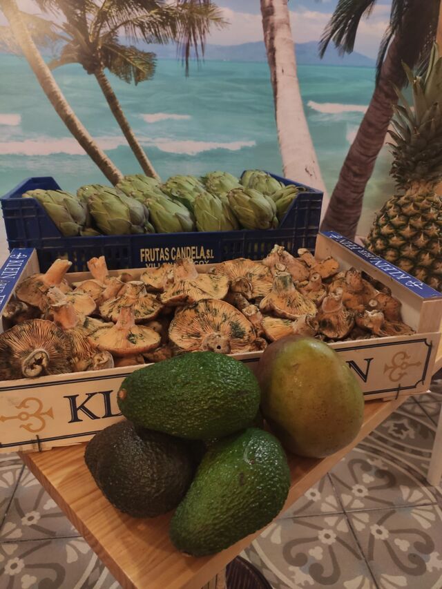 Trabajamos con productos frescos y de temporada 