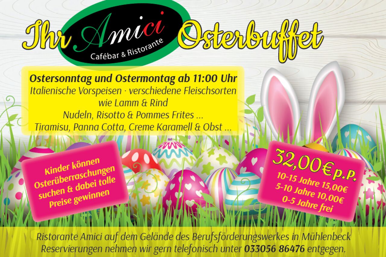 Osternbuffet bei Amici