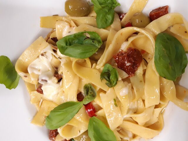 unsere hausgemachte Pasta...soooo lecker