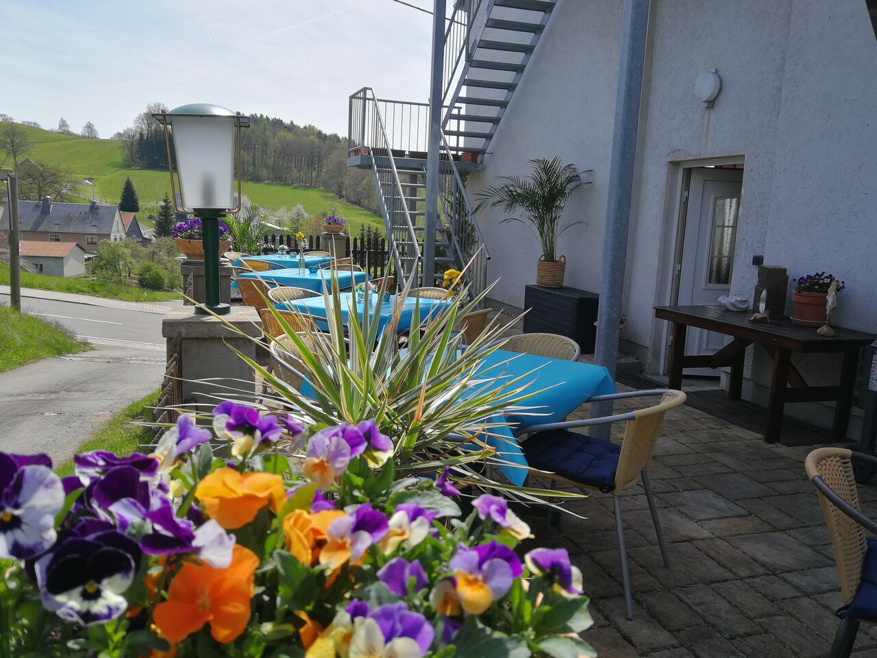 Unsere Sommerterrasse