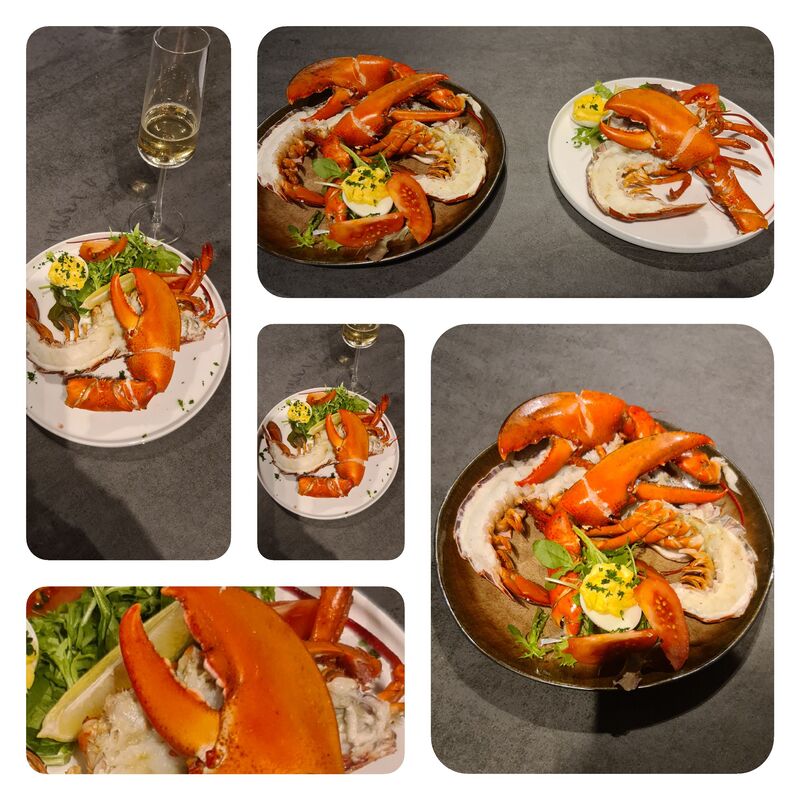 Hele of halve kreeft belle vue