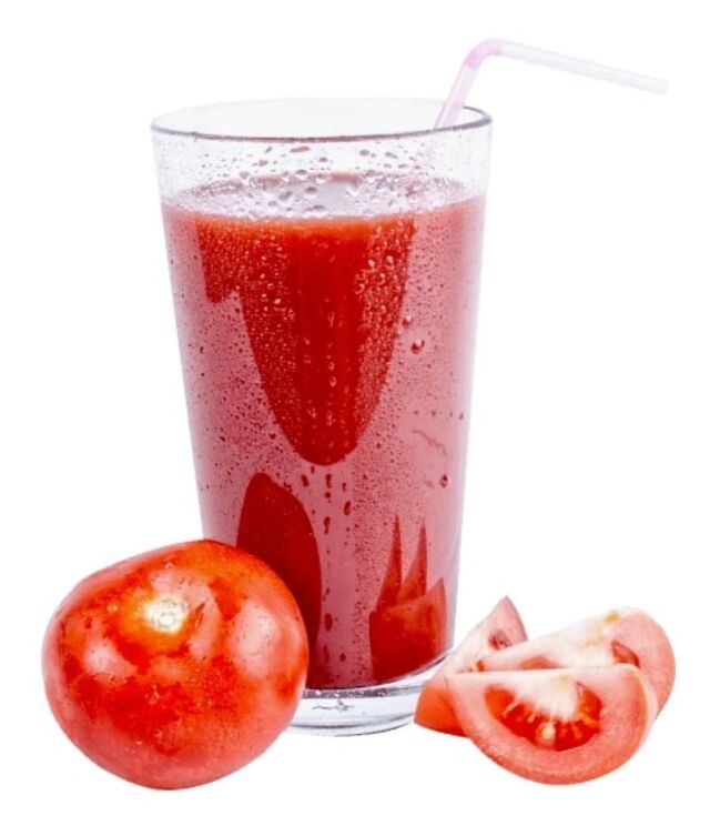 Jus de tomate maison