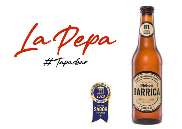 Cerveza Mahou Barrica