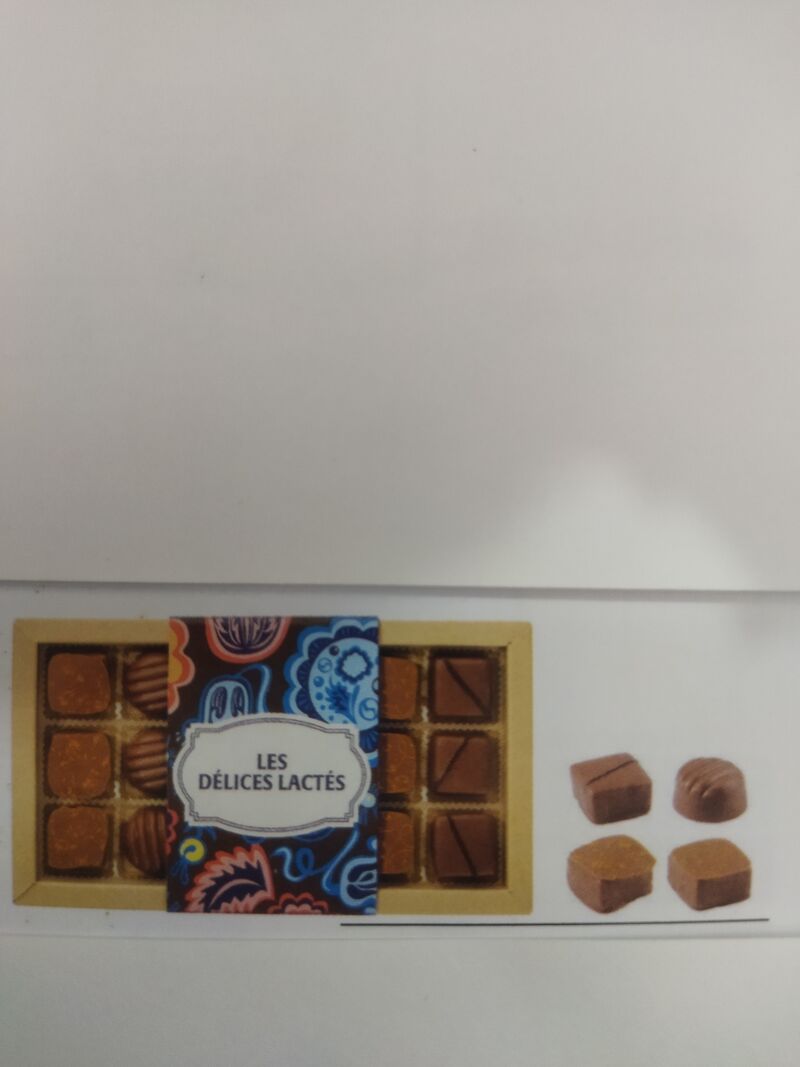 Délices lactés 9.50€les 185gr