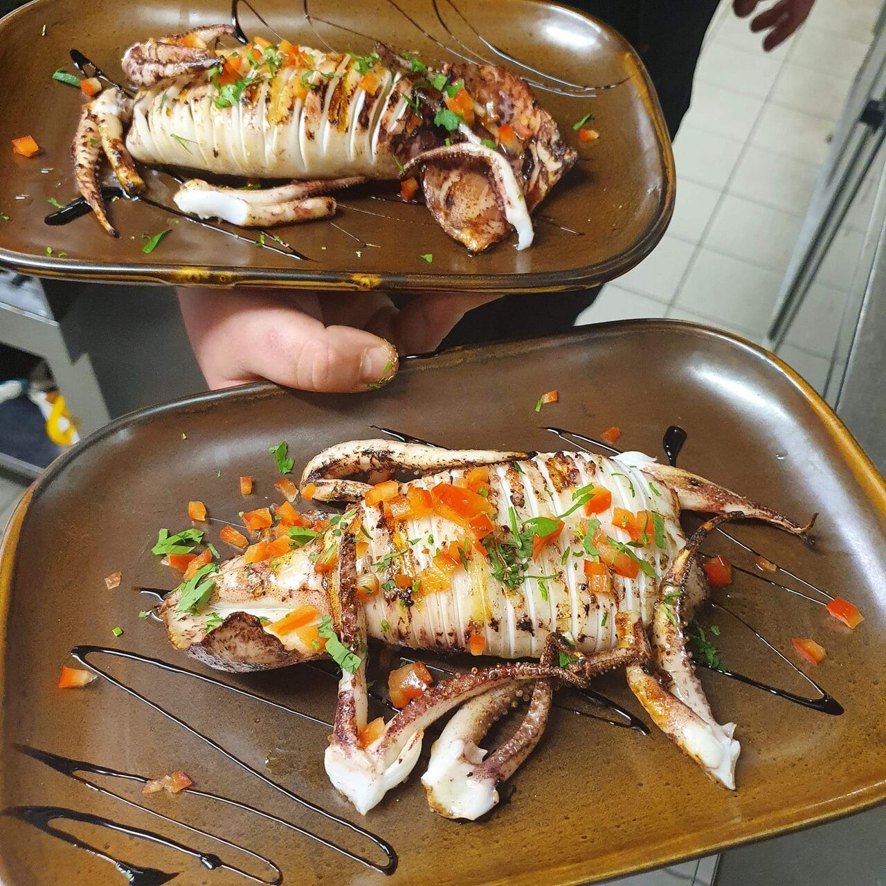Mezedes Calamares