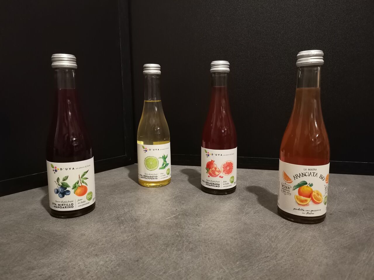 Jus de fruits bio différents parfums 210ml=3.80€ 