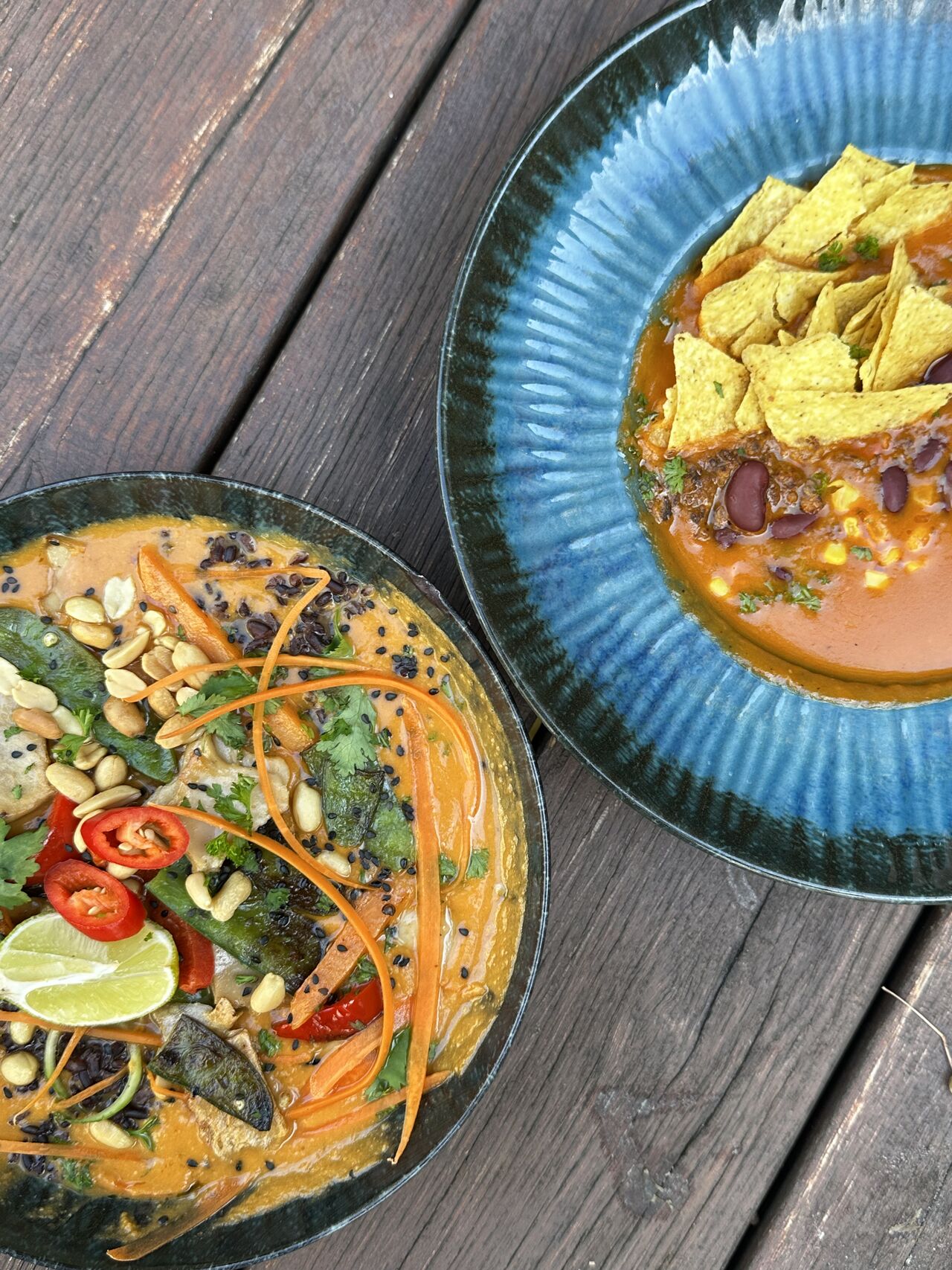 Arašídová a mexická polévka