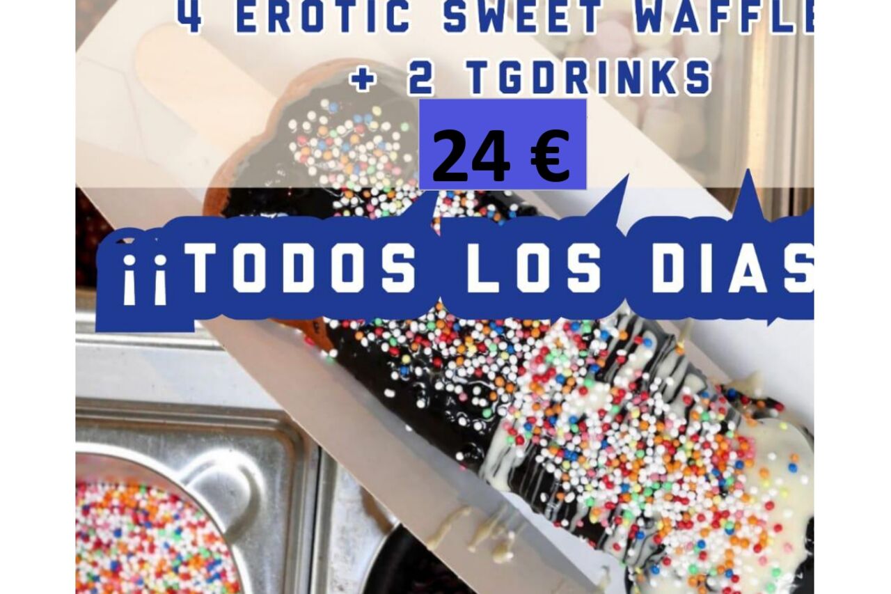 4 VERGAS DULCES + 2TGDRINKS "GRATIS"