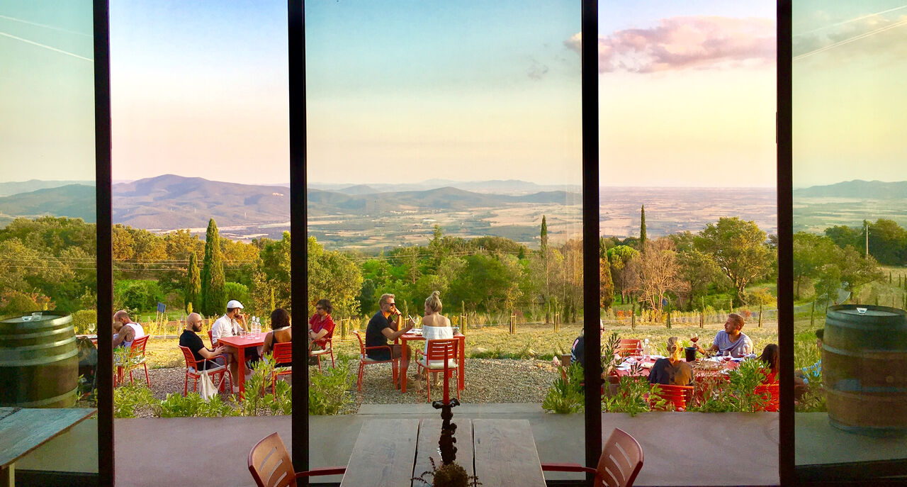 Wine Tastings on Terrace