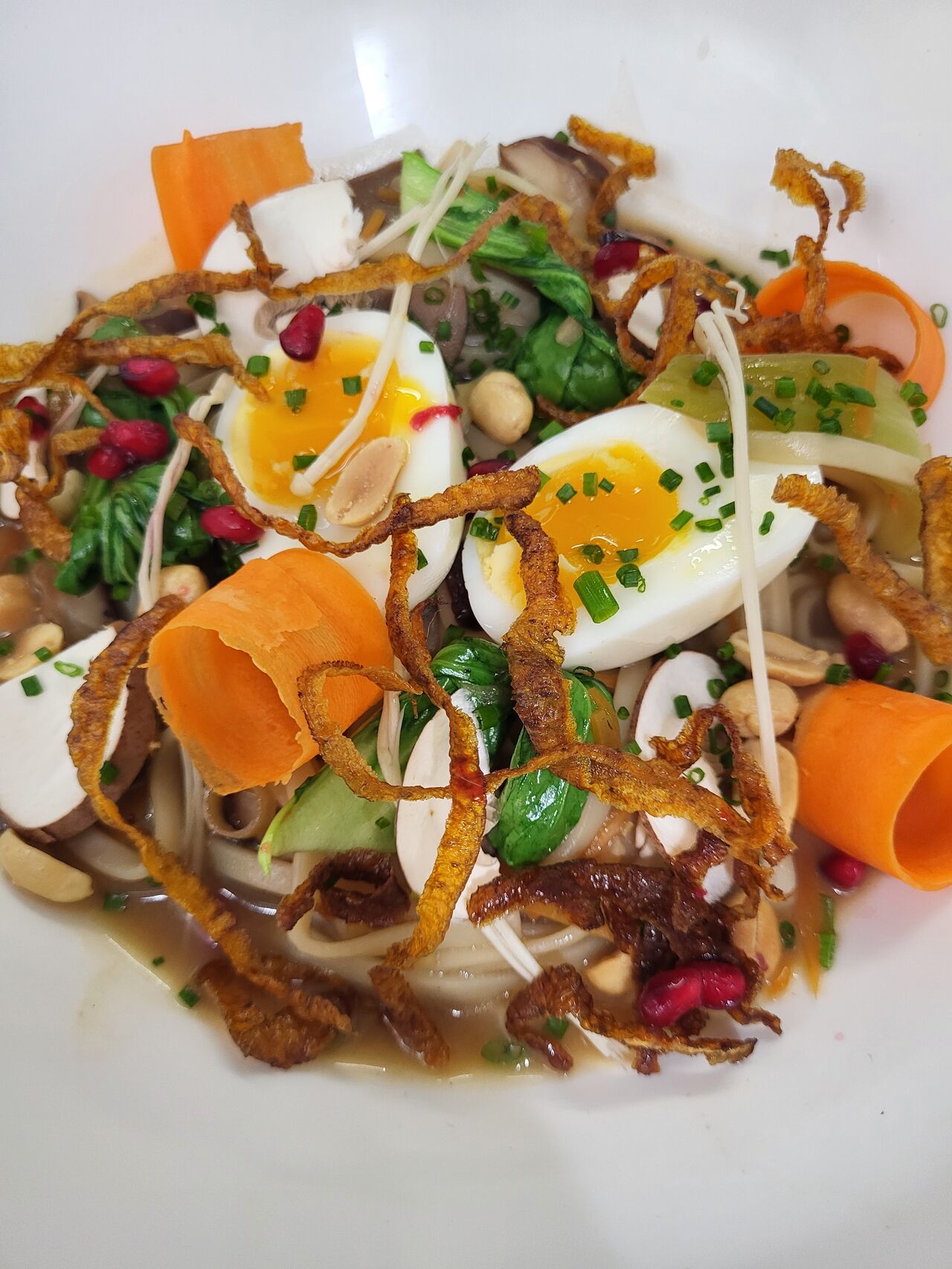 Plat végétarien : Ramen