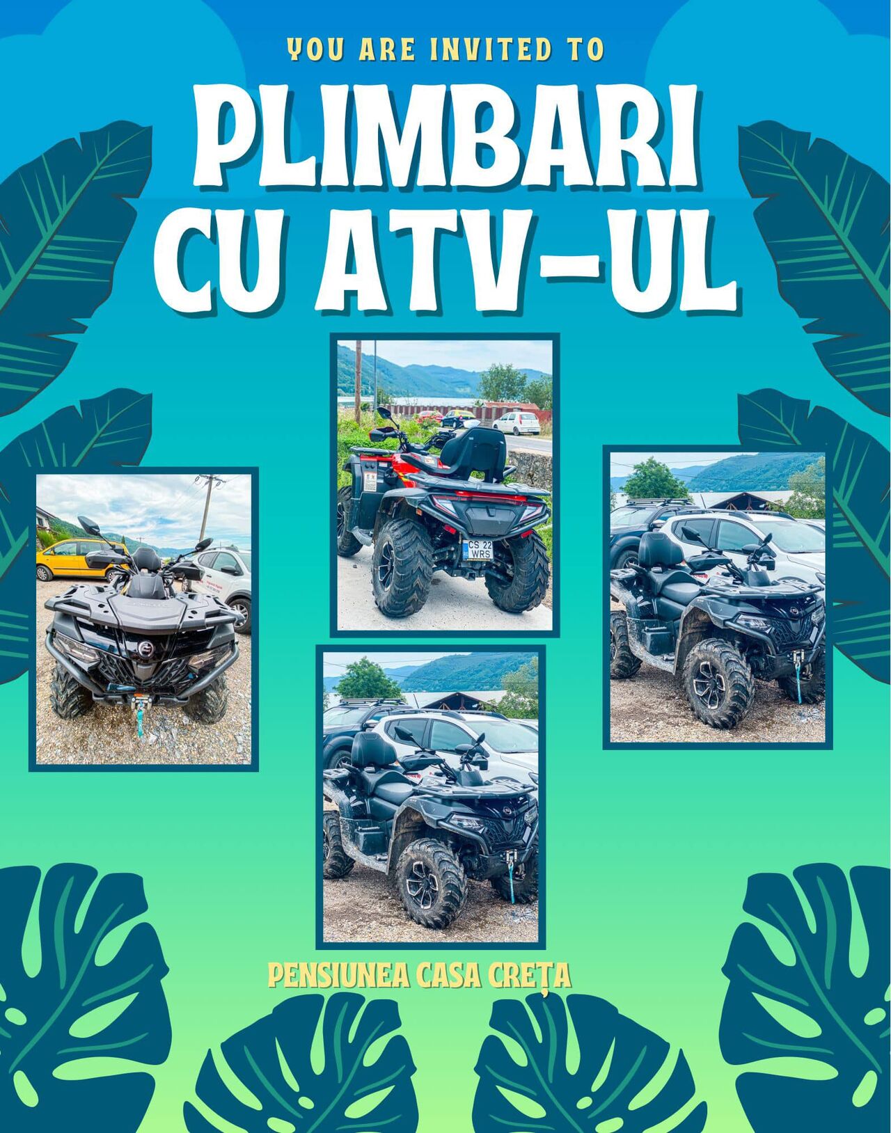 Plimbari cu ATV