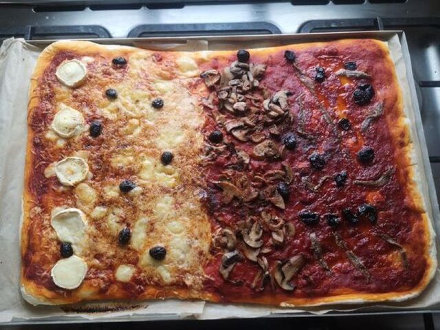 Pizza cuite 40x60 cm